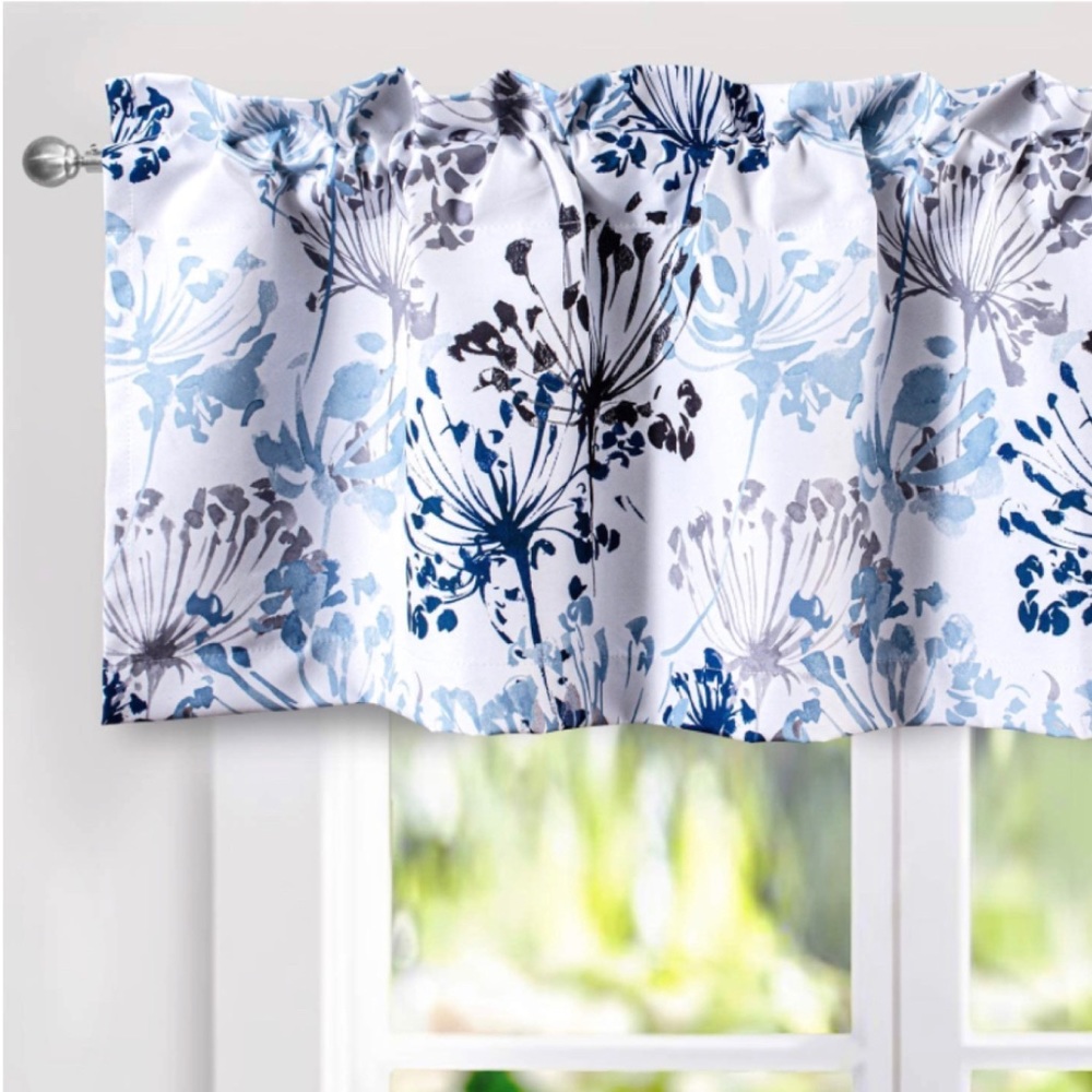 Luxe Home | Acacia Floral Blossom Blackout Valence